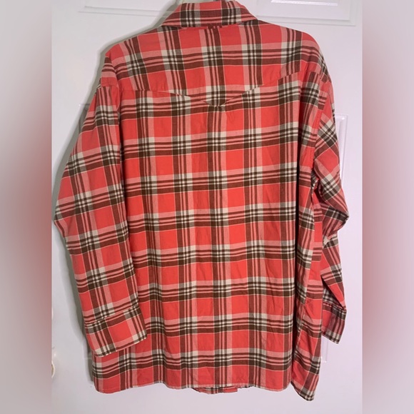 NWT Levi’s Women’s Dylan Relaxed Western Shirt in Burnt Sierra - Picture 4 of 6